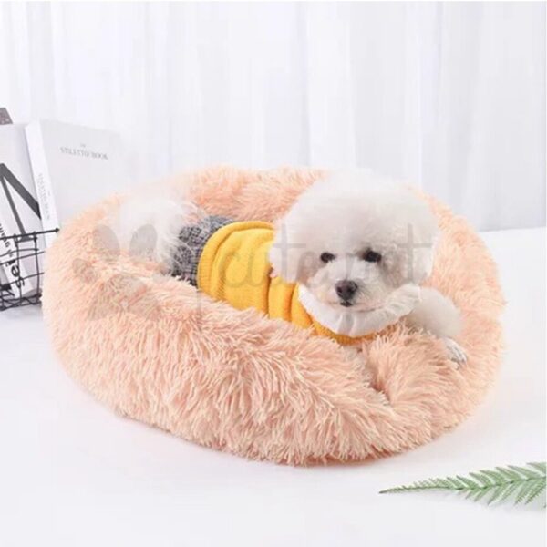 Warm Comfortable House Pet Bed Nest for Dog Cat Washable Kennel Easy To Clean Soft Warm Cheap Round Bed