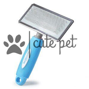 Pet Grooming comb handle plastic Cat dog Hair Cleaning Brush Comb soft comfortable Non-slip Stainless Steel Pin Comb For Dogs Cats