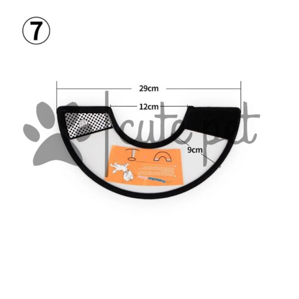 Pet Plastic Protective Collar Dog Neck Cone Recovery Cone Collar for Anti-Bite Lick Surgery Wound Healing Cat Dogs Health Medical Circle